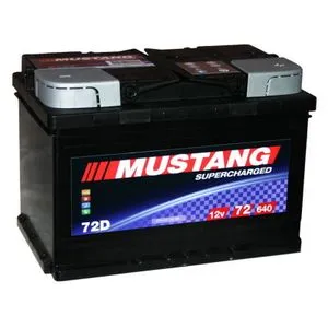 Akumulator MUSTANG Supercharged 12 V 72 Ah +D