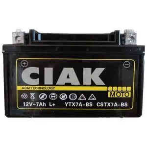 Akumulator za motocikl CIAK Moto 12v 7ah +L
