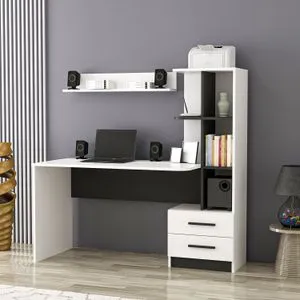 Alaska - White White
Black Study Desk