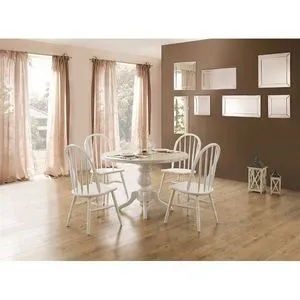 Albero08 White
Oak Dining Table & Chairs Set (5 Pieces)