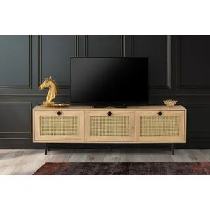 Alcazar 180 Oak
Black TV Stand