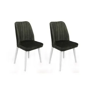 Alfa-492 V2 Khaki
White Chair Set (2 Pieces)