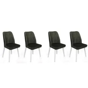 Alfa-492 V4 Khaki
White Chair Set (4 Pieces)
