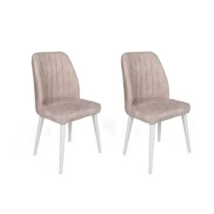 Alfa-495 V2 Cream
White
 Chair Set (2 Pieces)