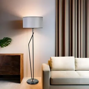 Alfa Crni Lambader sa Sivoj Abajur