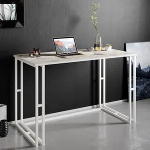 Alfa - White White Study Desk