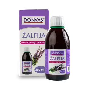 ŽALFIJA rastvor za negu usne duplje DONVAS®, 250ml