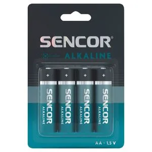 Alkalna Baterija Sencor LR06 AA 4BP