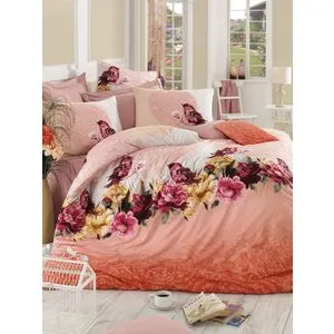 Çalıkuşu - Pink Pink
Orange
Red
Green
White Ranforce Single Quilt Cover Set (FR)
