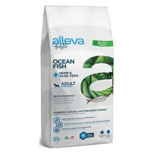 Alleva Holistic Dog Adult Ocean Fish + Hemp & Aloe Vera Mini 12 kg