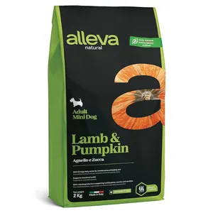 Alleva Natural Dog Adult Lamb & Pumpkin Mini 12 kg