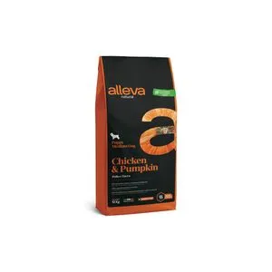 Alleva Natural Dog Puppy Chicken & Pumpkin Medium 12 kg