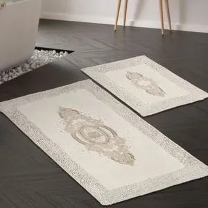 Aln_E4_268 Set Tepiha za Kupatilo (2 Komada)