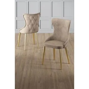 Alpa - Cappuccino, Gold Cappuccino Set Stolica (4 Komada)