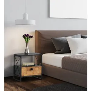 Altunizade Anthracite Nightstand