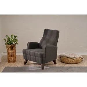 Aly - Anthracite Anthracite 1-Seat Sofa