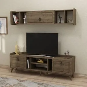 Alya - Walnut Walnut TV Unit