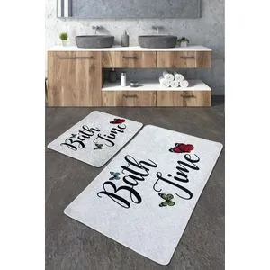 Amalfi Djt Multicolor Bathmat Set (2 Pieces)