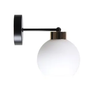 Amanda Zidna Lampa Crno Zlatna 1x40 E27