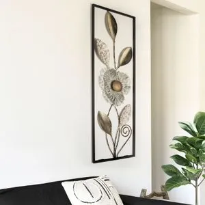 Amanecer-3 Multicolor Decorative Metal Wall Accessory