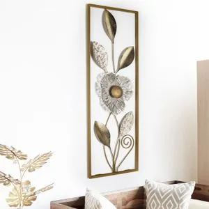 Amanecer-4 Multicolor Decorative Metal Wall Accessory