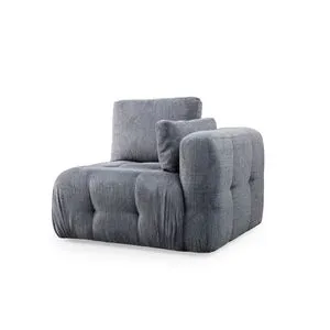 Amaris 1R - Grey Grey 1-Seat Sofa