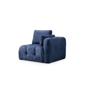 Amaris 1R - Navy Blue Navy Blue 1-Seat Sofa