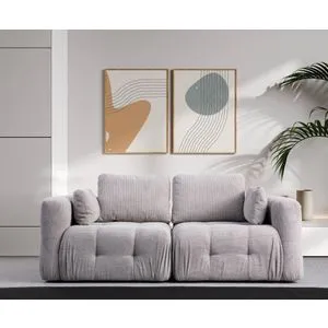 Amaris 2 Seater - Light Grey Light Grey 2-Seat Sofa