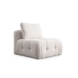 Amaris O1 - White White 1-Seat Sofa