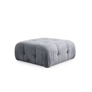 Amaris Pouffe - Grey Grey Tuffet