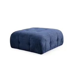 Amaris Pouffe - Navy Blue Navy Blue Tuffet