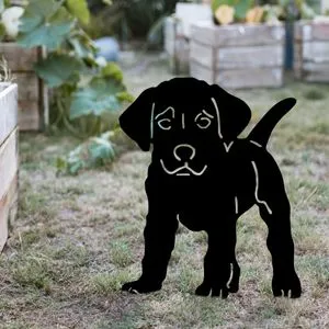 Amicable 01 Crni Dekorativni Vrtni Objekt