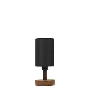 Anka Ceviz Siyah Abajurlu Masa Lambası Walnut
Black Table Lamp