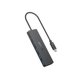 Anker USB-C data hub 4u1, 5Gbps, crni (A8309G11)