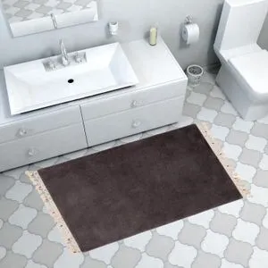Antracit Kupatilski Tepih 1618 - 50 x 75 cm