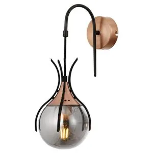 AP-1766-1BSY Antikna Zidna Lampa