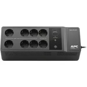 APC BE650G2-GR APC Back-UPS 650VA, Standby, Floor, 650VA/400W, 230V, AVR, 8x Schuko (6x Full + 2x...