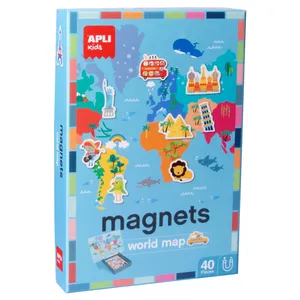 APLI kids Igra sa magnetima - Mapa sveta