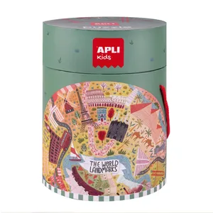 APLI kids Kružne puzzle - znamenitosti