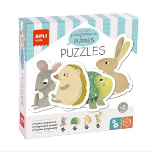 APLI kids Moje prve puzzle - kuce