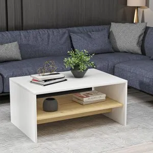 Apollon - White, Sapphire Oak White
Sapphire Oak Coffee Table
