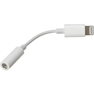 Apple Stereo adapter 3,5mm/Lightning bela