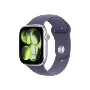 APPLE Watch S11 GPS 46mm Silver Aluminium Case with Purple Fog Sport Band - M/L (meva4et/a)