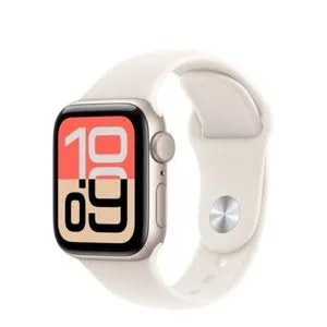 Apple Watch SE 3 GPS 40mm Starlight Aluminium Case with Starlight Sport Band - S/M meh34rk/a