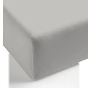 Čaršav Flanel Tamno siva boja 140cmx200cm/25cm