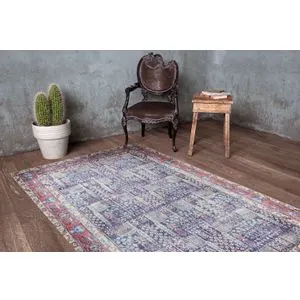 Šareni tepih Conceptum Hypnose Blues Chenille AL 341 (140 x 190 cm)