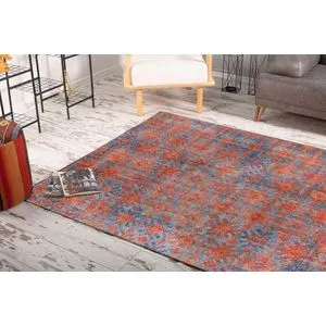 Šareni tepih Conceptum Hypnose Funk Chenille - Orange AL 06 (140 x 190 cm)