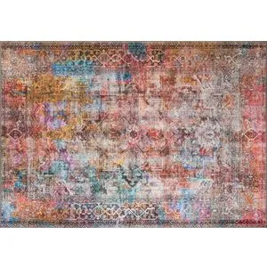 Šareni tepih Conceptum Hypnose Fusion Chenille - Multicolor AL 101 (140 x 190 cm)