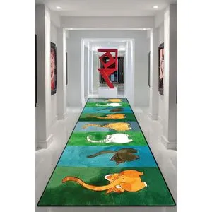 Šareni tepih Conceptum Hypnose Gatto Carino (80 x 150 cm)
