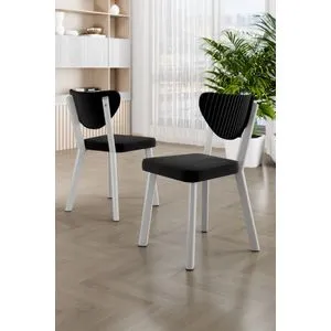 Arfe - Black, White Black
White Chair Set (6 Pieces)